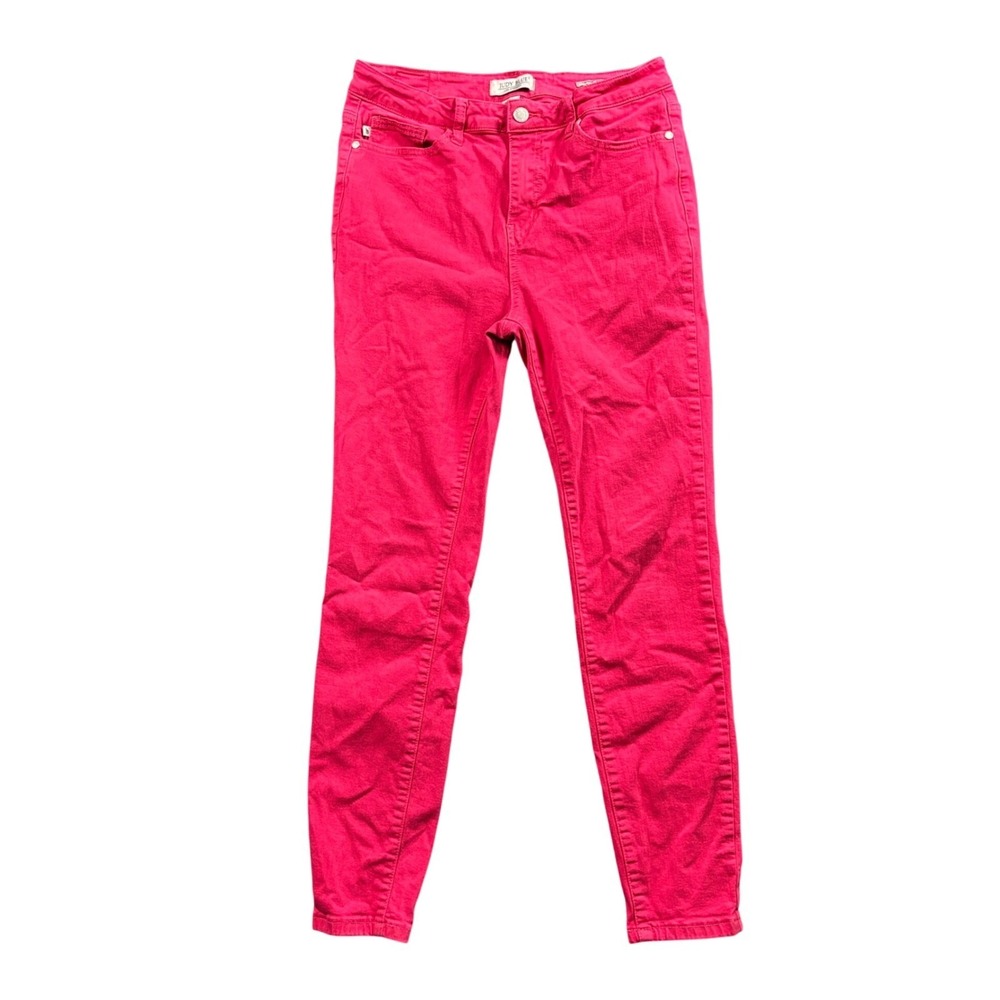 Judy Blue Skinny Fit Pants Women 9/29 Y2K 90s Pink Barbiecore‎ High Rise Stretch
